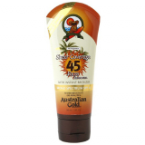 Australian GOLD Premium SPF 45 Sheer Faces лосьон для загара на солнце для лица с автозагаром и с бронзаторами 88 ml