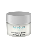 Dr.Schrammek Sensiderm Stress Protect Cream SOS-крем с мгновенным успокаивающим эффектом для очень сухой/реактивной кожи с 3-ступенчатой системой защиты реактивной кожи Defensil®, пантенолом, алоэ вера и раминозой 50 ml