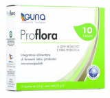 Guna ProFlora. Пребиотики и пробиотики для ЖКТ. 10 саше, 25 г.