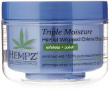 Hempz Triple Moisture herbal Whipped Creame Body Scrub зволожуючий Скраб для тіла потрійної дії 176g 676280022157