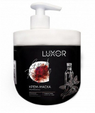 Luxor Professional Sulfate & Paraben Free Крем-маска для волос с перцем (капсаицином) и маслом Чиа восстановление волос 1000 мл