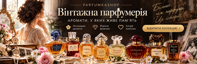 Вінтажна парфумерія: аромати, у яких живе пам'ять