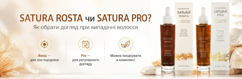 Satura Rosta чи Satura Pro: у чому різниця та що обрати