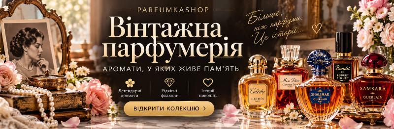 Вінтажна парфумерія: аромати, у яких живе пам'ять