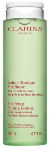 Clarins Тонік для обличчя Lotion Tonique Purifiante для комбінованої, жирної шкіри