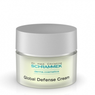 Dr.Schrammek Global Defense Cream Захисний денний крем SPF 20 (UVA-UVB) c вітамінами А, Е, гіалуроновою кислотою, комплексом Elix-IR™ (захист от фотостаріння) 50 мл