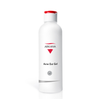 Arkana Acne Out Gel - гель для жирної, комбінованої шкіри з ознаками акне, видаляє забруднення та макіяж, матує шкіру 200 ml