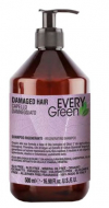 Every green Відновлення волос Шампунь з пшеницею, Олієм Аргану і стовбуровими клітинами бузку Damager Shampoo Rigenerante