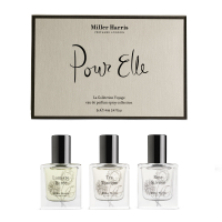 Парфумерія Miller Harris Le Collection Voyage - Pour Elle 3 х 14 ml парфумована вода (Lumiere Doree, tea Tonique, Rose Silence)