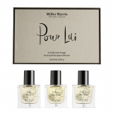 Miller Harris Le Collection Voyage - Pour Lui 3 х 14 ml парфумована вода (etui Noir, vetiver Insolent, Feuilles de Tabac)