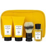 ACQUA DI PARMA BARBIERE set (COLONIA edc/20ml + sh/cr/40ml + balm/40ml + brush + bag
