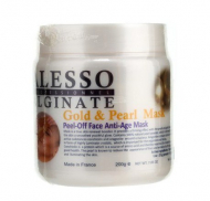 Alesso Professionnel ALS-214-200 ALESSO Маска Альгінатна Gold&Pearl 200гр 021400046