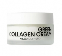 Alex Cosmetic Green Collagen Cream 24h Lifting Cream with vegan Крем з ефектом ліфтингу 24 години з веганським колагеном 50 мл