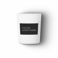 Alex Cosmetic the Candle Свічка парфумована №4 ... THIS One ALWayS WORKS Свічка з ароматом свежесрезанных Квітив и спелых фруктов 79 h