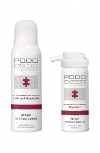 Allpresan Podoexpert Nagel-tinktur 50 мл + Repair Schaum Creme 50 мл