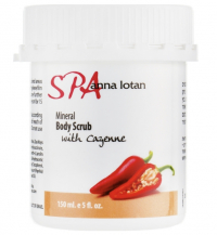 Anna Lotan Mineral Body Scrub Мінеральний Пілінг з кайєнським перцем