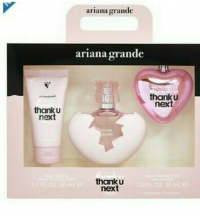 Ariana Grande Thank U Next set (парфумована вода 30 ml +50 ml body Cream+ornament)