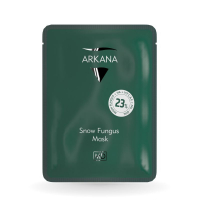 Arkana Snow Fungus Mask - зволожуюча та заспокійлива маска-пластир із сніжним грибом 1 шт