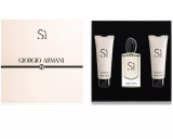Giorgio Armani Armani Si парфумована вода 50 мл + гель для душу 50 мл +лосьйон для тіла 50 мл