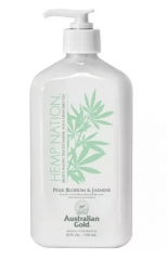 Australian Gold Hemp Nation Pear Blossom & Jasmine Body Lotion 535ml лосьйон після засмаги
