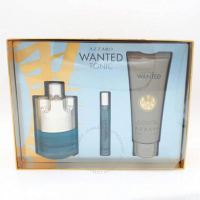 Azzaro wanted Tonic set Парфумерний набір для чоловіків (туалетна Вода 100 мл + туалетна Вода 6 ml + 100 мл Гель для душу)