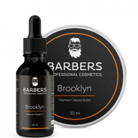 Barbers Professional Cosmetics Barbers Набір для догляду за бородою Brooklyn 30 мл + 50 мл