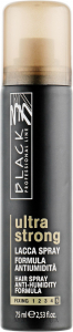 Black Professional Лак ультра сильної фіксації Black
