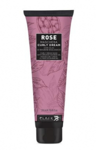 Black Professional Маска для кучерявого волосся Black Rose з олією баобабу
