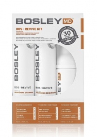 Bosley BOS Revive набір для Відновлення стоншеного фарбованого волосся (шампунь, кондиціонер, догляд)