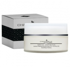 ChantarElle Licorice A Moisturising Day Cream SPF 20 UVA/UVB зволожуючий денний крем з лакрицею та вітаміном А для щоденного догляду всіх типів шкіри, для чутливої, з куперозом, зневодненої 50ml