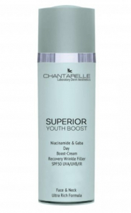 Chantarelle Niacinamide & Gaba Day Boost-Cream SPF 50 UVA/UVB денний крем з ніацинамідами та ГАМК-кислотою 50ml