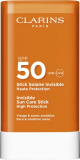 Clarins Крем-стік сонцезахисний для обличчя Invisible Sun Stick SPF 50 High Protection 17g