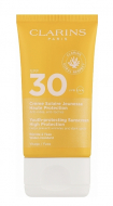 Clarins Крем сонцезахисний для обличчя Youth-Protecting Sunscreen SPF 30, проти зморшок 50ml