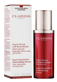 Clarins Сироватка для обличчя Super Restorative Remodelling Serum, антивікова 30ml