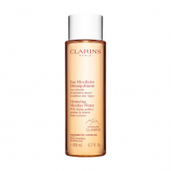 Clarins Вода міцелярна для зняття макіяжу з обличчя та очей Eau Micellaire Demaquillante для чутливої шкіри 200ml
