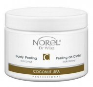 Norel Coconut Body Peeling – кремовий кокосовий Скраб для тіла для сухої, пошкодженої шкіри и шкіри після засмаги 500g