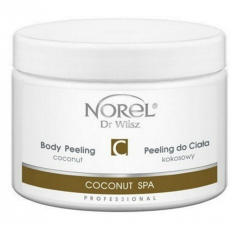 Norel Coconut Body Peeling – кремовий кокосовий Скраб для тіла для сухої, пошкодженої шкіри и шкіри після засмаги 500g