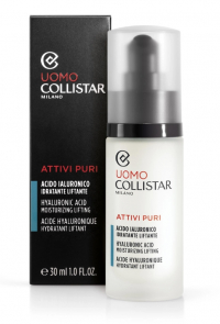 Collistar Uomo Hyaluronic Acid moisturizing lifting чоловічий зволожуючий ліфтинг концентрат для обличчя 30 мл