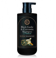 Daeng Gi Meo Ri Premium Black Garlic and Curcumin Shampoo Преміальний шампунь з екстрактом чорного часнику, 500ml