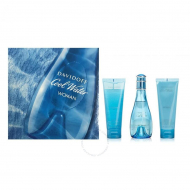 Davidoff Cool Water set Парфумований набір для жінок (туалетна Вода 100 мл + 75 ml лосьйон для тіла + 75 ml Гель для душу)