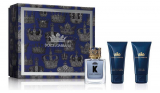 Dolce & Gabbana K Pour Homme set (туалетна вода 50 мл + 50 мл бальзам після гоління + 50 мл гель для душу)