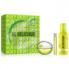 Donna Karan Be Delicious set (парфумована вода 100 ml + парфумована вода 15 ml + 150 ml гель для душу)