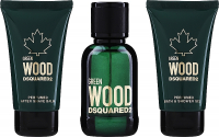 DSquared2 Wood Green pour Homme (50ml туалетна вода + 50ml Shower gel + 50ml after shaving)