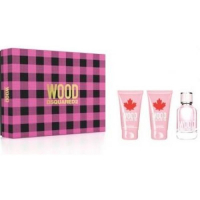 Парфумерія Dsquared2 Wood Pour Femme set (туалетна Вода 50 мл + 50 мл лосьйон для тіла + 50 мл Гель для душу)