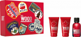 Dsquared2 Wood Red Pour Femme set Парфумований набір для жінок (туалетна Вода 50 мл + 50 мл Гель для душу + 50 мл лосьйон для тіла)
