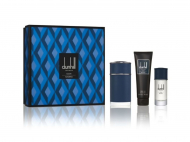 Парфумерія Alfred Dunhill Icon RACING Blue For Men set Парфумерний набір для чоловіків (парфумована вода 100 мл + парфумована вода 30 ml + 90 ml Гель для душу)