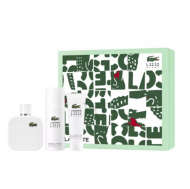 Парфумерія Lacoste EAU DE Lacoste BLANC L.12.12 set (туалетна вода 100 мл + 50 Гель для душу+ 150 Deo Spray )