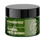 Ecoderma Global Anti-aging Антивіковий крем з олією камелії та екстрактом індійської генціани 50ml