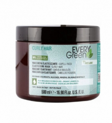 Every Green Для кучерявого волосся незмивна Маска з камелією та водоростями EG CURLY mask Elasticizzante PH 3,5 500ml