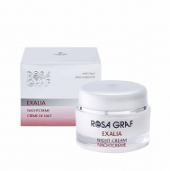 Rosa Graf нічний крем для зрілої шкіри EXALIA Night Cream для інтенсивного живлення и регенерації віковий шкіри обличчя, шиї та декольте 50 мл